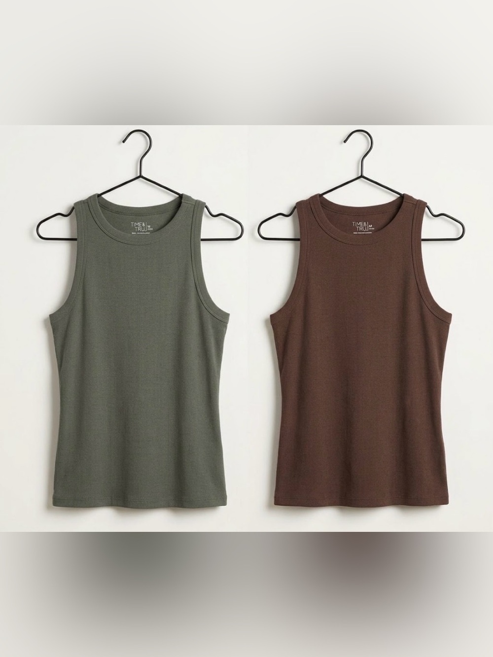 2 Piece Ribbed Tank Tops